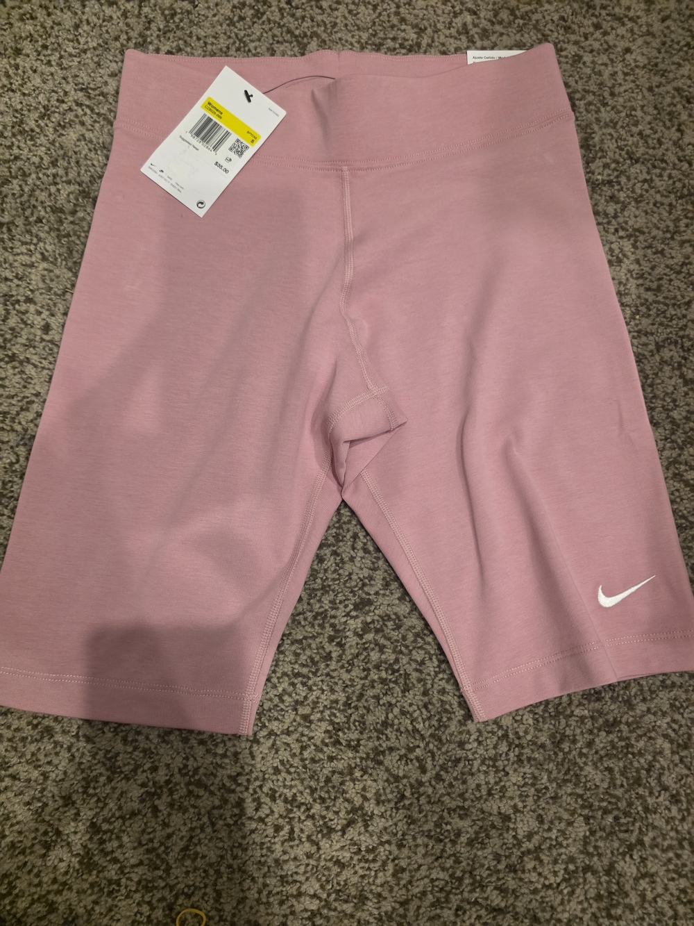 Nike Pink Performance Bike Shorts